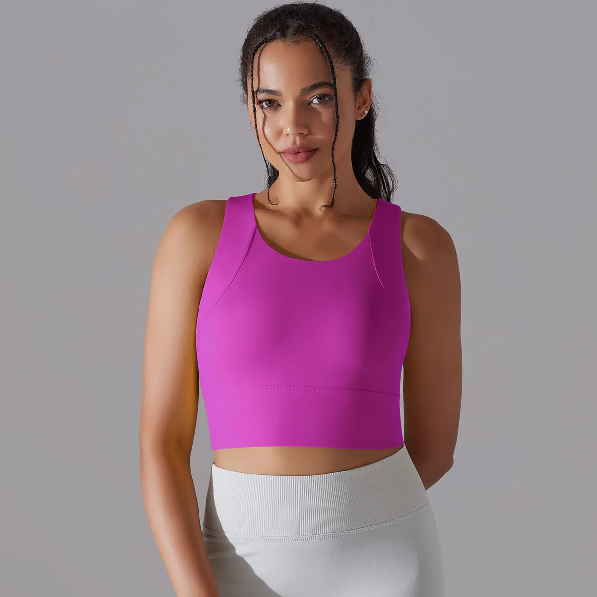 Nylon Sexy Women's Sports Bra Top Women Tight Elastic Gym Sport Yoga Bras Crop Top Yoga Clothes Stretch Women Sports Underwear