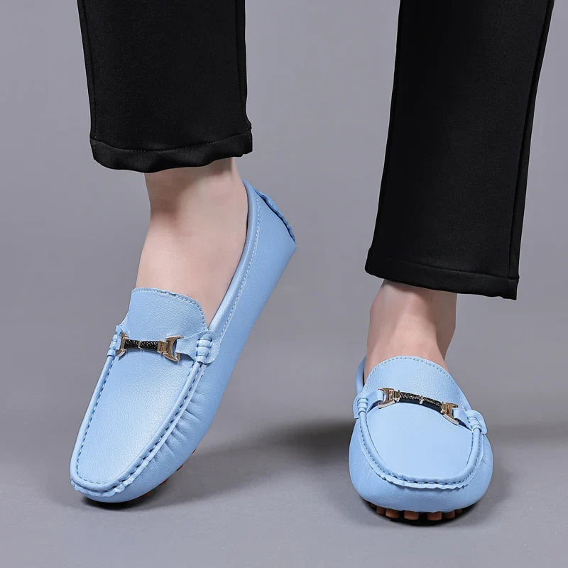 Men Loafers Shoes Formal Dress Shoes Business Casual Shoes for Men Wedding Party Office Shoes Soft PU Leather Loafers Men