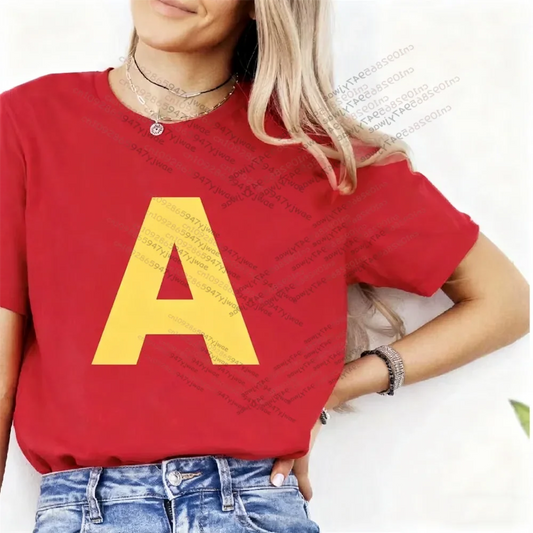 Hot Anime Alvin And The Chipmunks_The Squeakquel's Women Men's T-shirt Fashion Graphic Tee Autumn/Winter Best Friend Cotton Tops