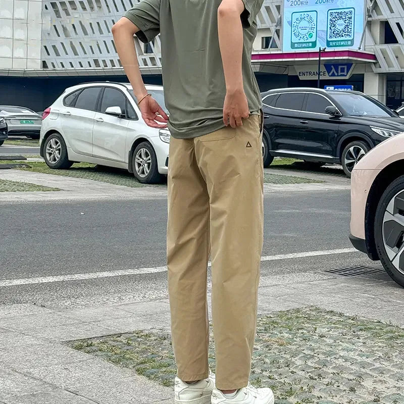 1 Piece New Summer Functional Quick Dry Loose Tapered Casual Pants American Style Cargo Pants