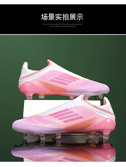 Men New Professional Football Boots Original Resistant Casual Grass Outdoor Non Slip High Quality Comfortable Male Soccer Shoes