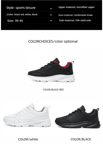 Road Running Shoes Unisex Waterproof Running Shoes Comfortable Athletic Shoes Waterproof and Slip-Resistant Travel Shoes