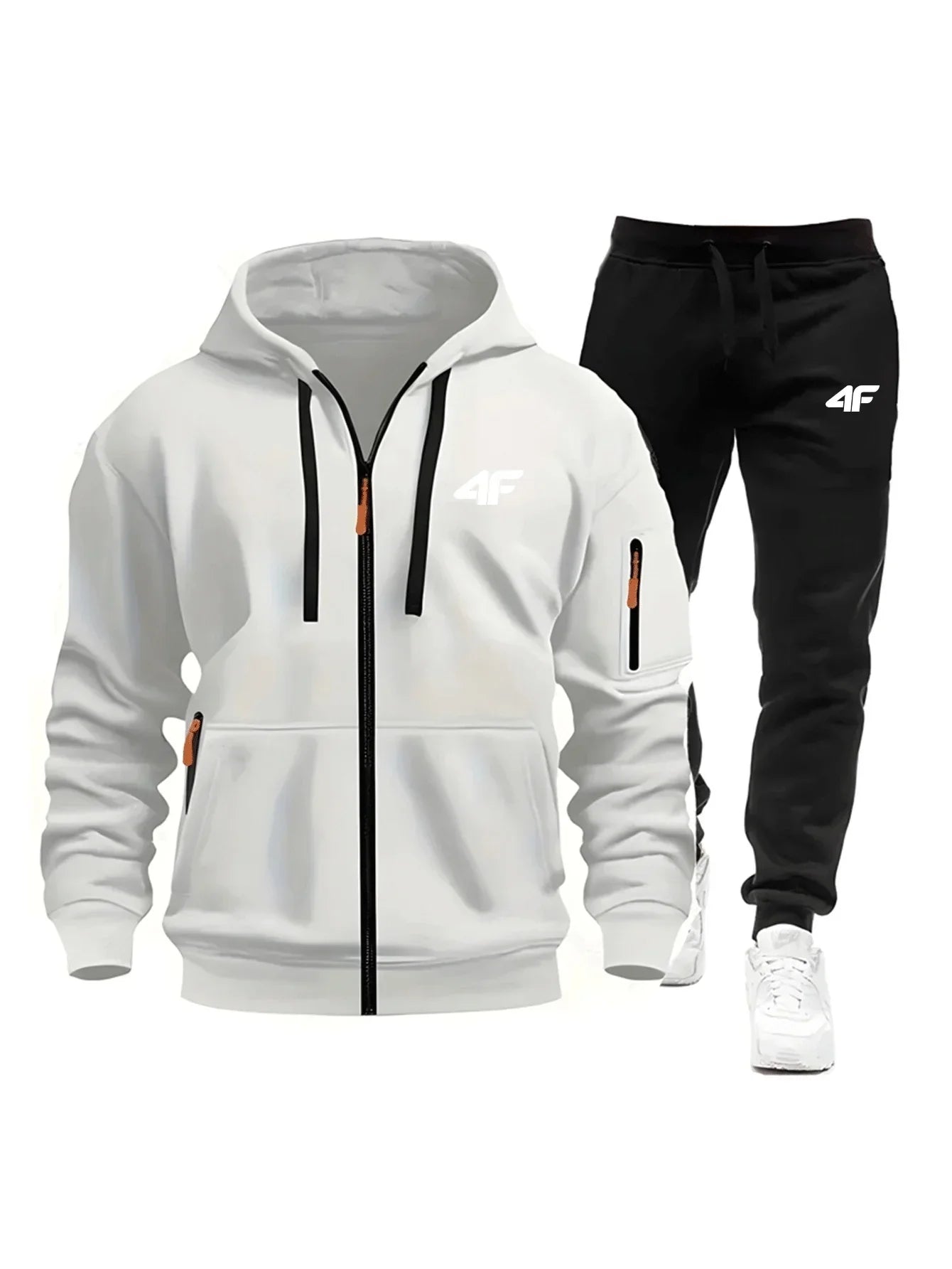 Sets for Men Two Piece Outdoors Mens Tracksuit Set Hot Sales Sportswear Man Sweatpants Hoodie Fashion Comfortable Casual Jogging