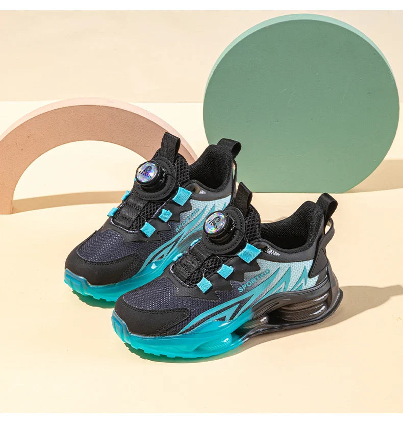 Summer Children Breathable Casual Shoes Non-slip Sneakers for Boys Girls School Walking Outdoor Sport Basketball Size 29-39