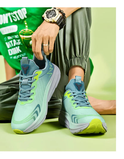 Tênis de Corrida Masculino com Placa de Carbono e Amortecimento de Ar, Tênis Esportivo Feminino Macio e Robusto, Sapatos Casuais para o Dia a Dia e Caminhada ao Ar Livre