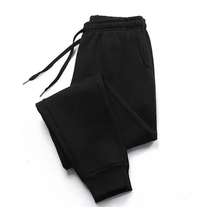 Men's women's Oversize Fleece Sweatpants Casual Drawstring Jogger Trousers with Pockets for Gym Workout Running Sport Long Pants