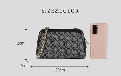 Shoulder Bag Fashion Retro Messenger Bag Designer Light Luxury Crossbody Bag Chain Suede Leather Bag Chain Shoulder Bag