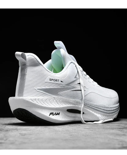 Men Sports Running Shoes Marathon Air Cushion Breathable Lightweight Comfortable Women Outdoor Athletic Sneakers Jogging Tenis