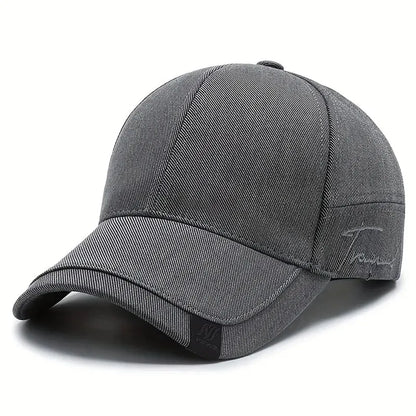 Unisex Side Letter Embroidery Snapback Baseball Caps Spring and Autumn Outdoor Adjustable Casual Hats Sunscreen Hat