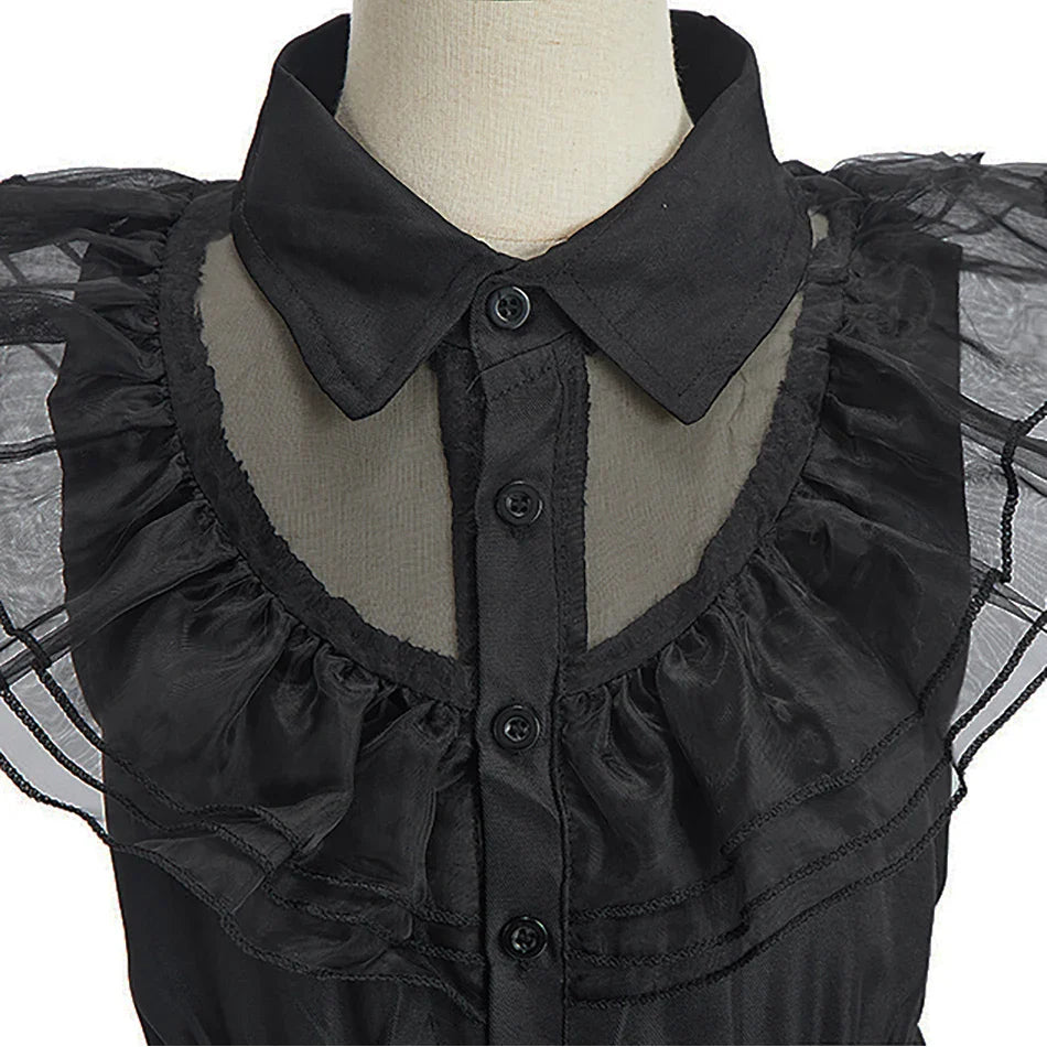 Vestido da Anna e Elsa para Meninas, Fantasia Cosplay Infantil de Halloween, Vestidos de Princesa para Crianças, Festa de Aniversário Elegante, Roupas de Carnaval 3-10 Anos