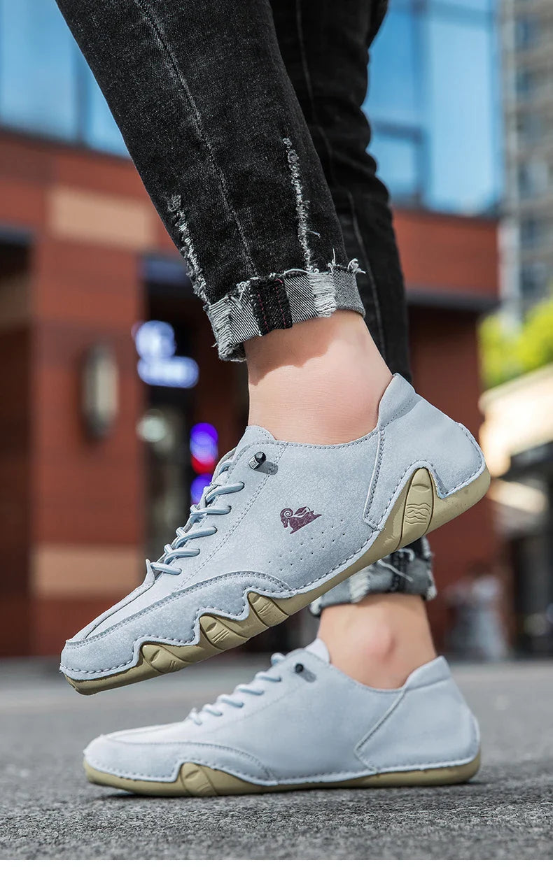 Men's shoes four season new plus size casual shoes fashion low-top soft sole breathable outdoor shoes men's sports walking shoes