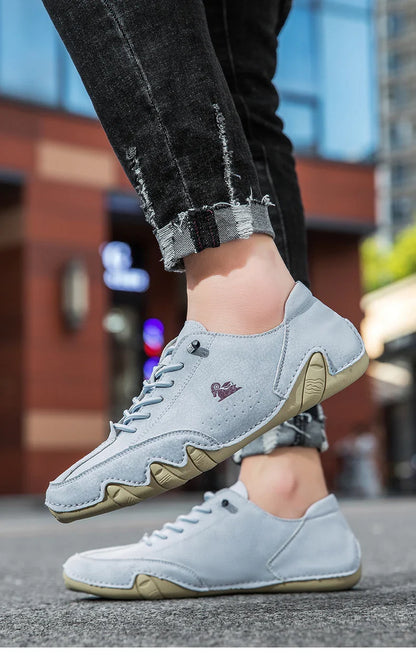 Men's shoes four season new plus size casual shoes fashion low-top soft sole breathable outdoor shoes men's sports walking shoes
