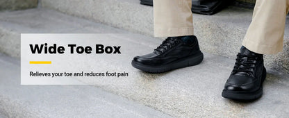 Men‘s Dress Shoes Leather Wide Formal Business Shoes for Men Breathable Casual Luxury Wedding Shoes Non-Slip Size 40-50