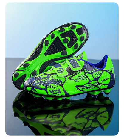 New Men Kids Non-Slip Ultralight Football Boots Professional Cleats Grass Boys Soccer Shoes Match Training Shoes Drop Shipping