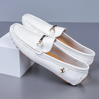 Men Loafers Shoes Formal Dress Shoes Business Casual Shoes for Men Wedding Party Office Shoes Soft PU Leather Loafers Men