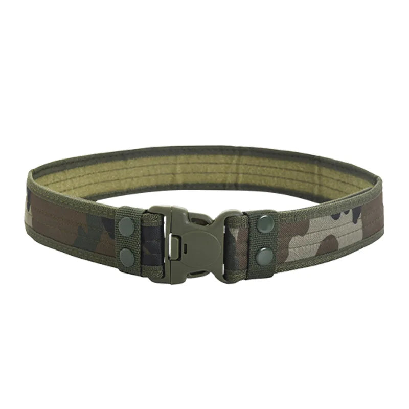 Daily Belt Men's Heavy Duty Combat Tactical Belts Sturdy Nylon Waist Strap with 5cm Width for adjustment