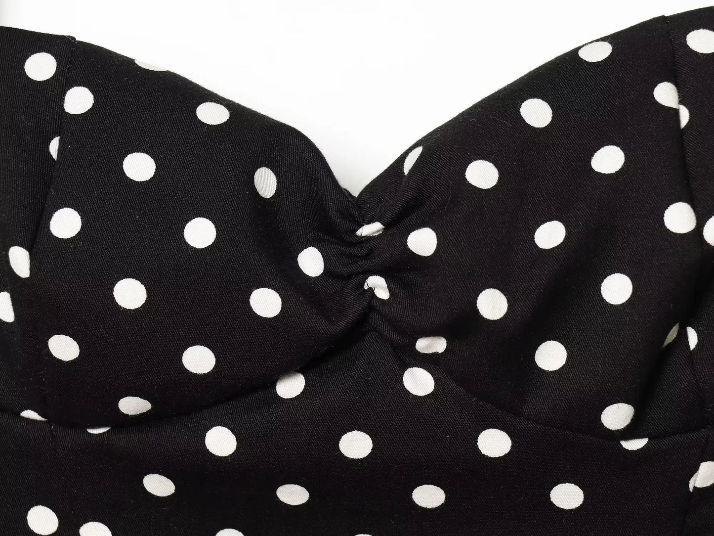 Sexy Y2K Girl Halter Tops Corset Slim Polka Dot Print Short Tops Fashion 2026 Spring Summer Streetwear Holiday Beach Top