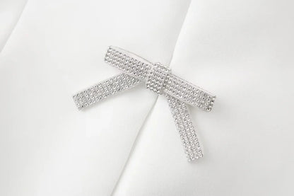 Summer Top Female Jewelry Bow Decoration Hanging Neck Collar Sleeveless Top 2025 Women's Pretty Sling Top