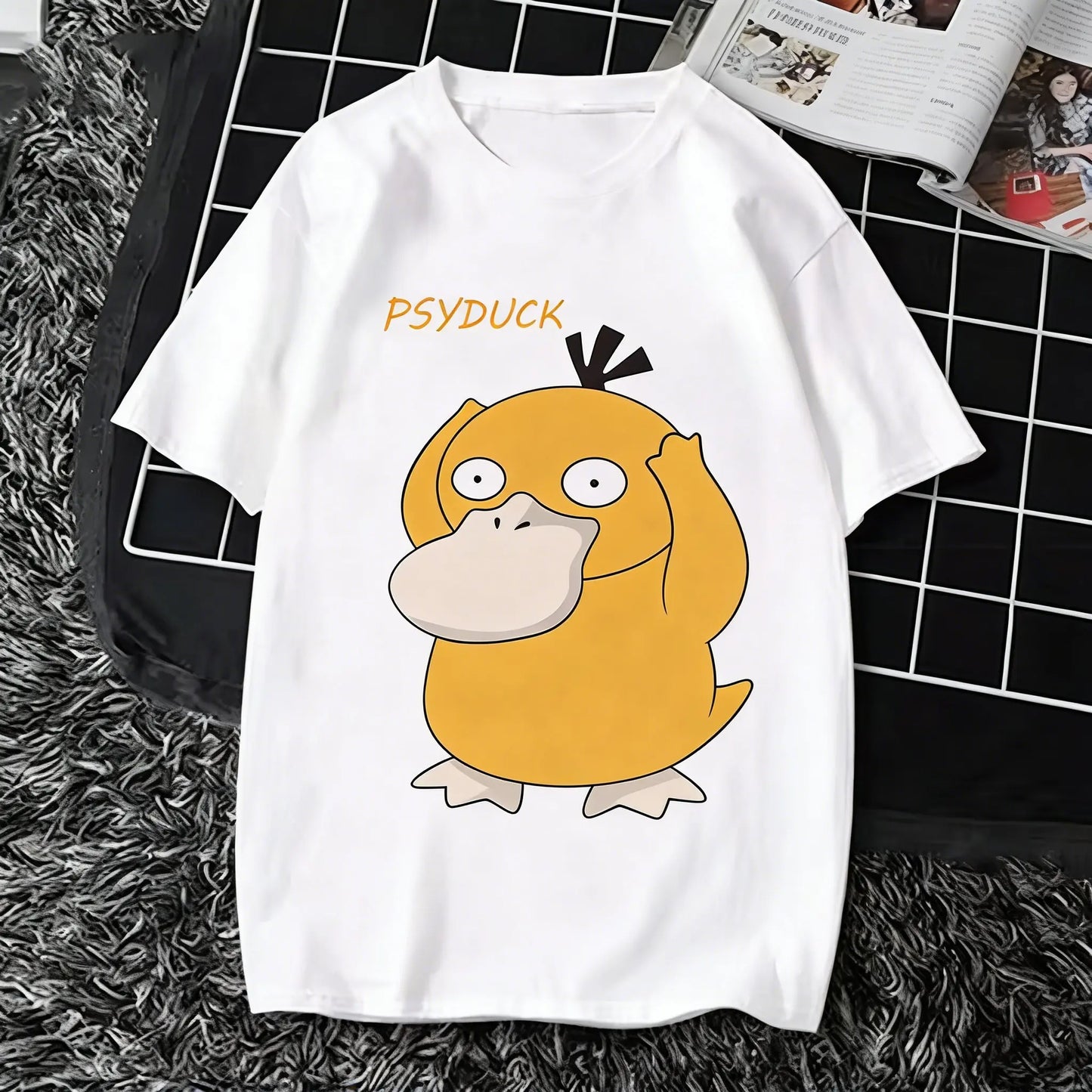 Oversized Anime T Shirt Man Women Cotton Short Sleeve Tee Streetwear Y2k Clothes Casual Top Summer Fashion Unisex