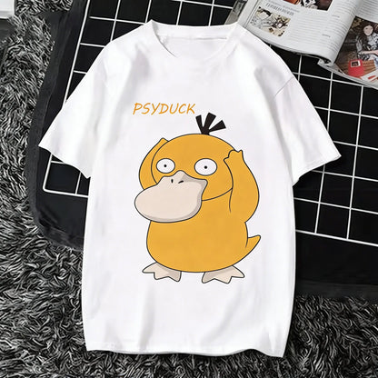 Oversized Anime T Shirt Man Women Cotton Short Sleeve Tee Streetwear Y2k Clothes Casual Top Summer Fashion Unisex