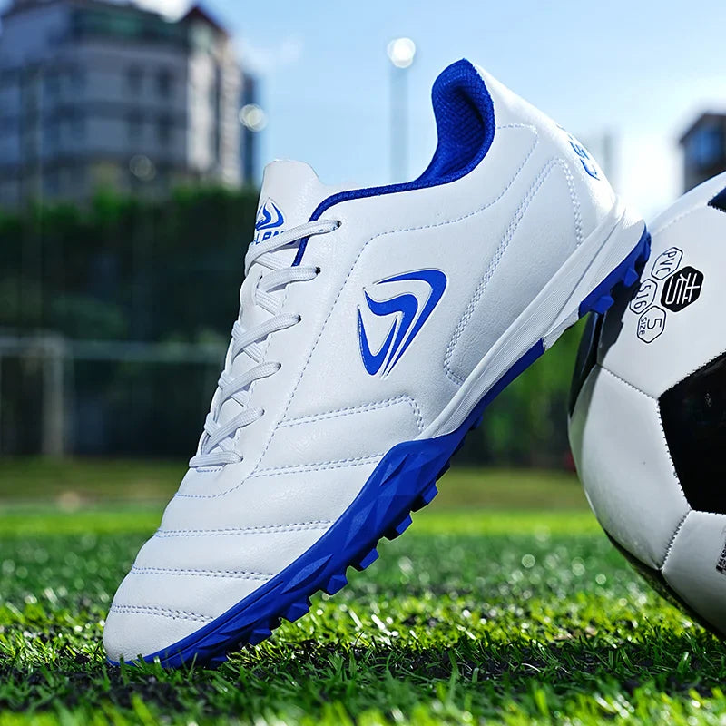 New Men Football Boots Futsal Soccer Shoes TF FG Grass Cleats Comfortable Outdoor Training Shoes Match Breathable Sport Indoor