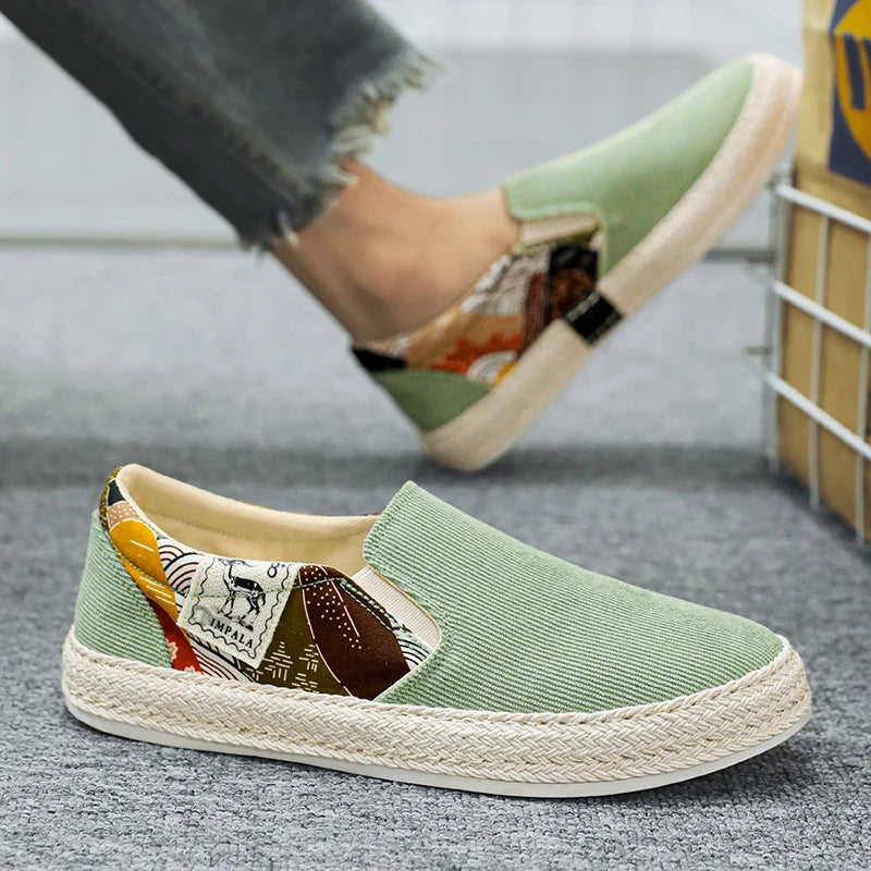 New men's youthful and trendy outdoor casual simple personality slip-on lazy casual shoes