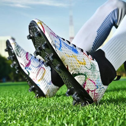 Spiked Comfortable Breathable Competition Soccer Cleats for Training and Matches