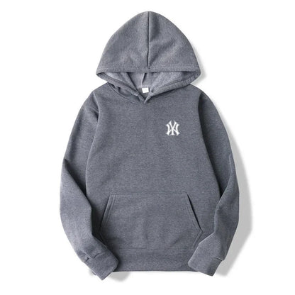 Men's and Women's Casual Fashion Trend Fleece Hooded Hoodies Spring Fall Outdoor Sweatshirt Popular Font Print Pullovers Coat