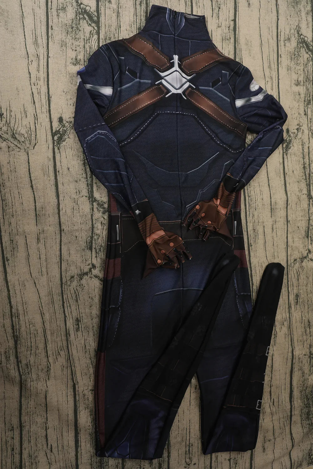 Captain America The Winter Jumpsuit Bodysuit Cosplay Costumes Movie Character Halloween Performance Costume for Adult Kids