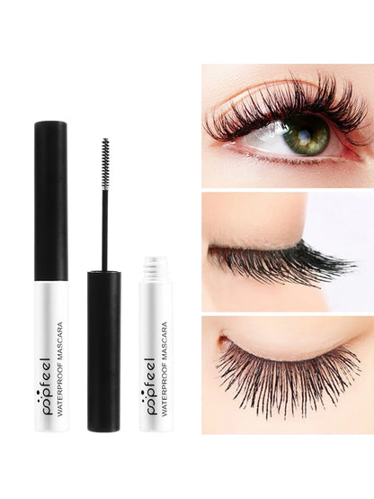 Professional Eye Makeup Set: Eyeshadow Palette, Eyeliner, Brow Pencil, Mascara +8 Makeup Brushes - Perfect for Beginners