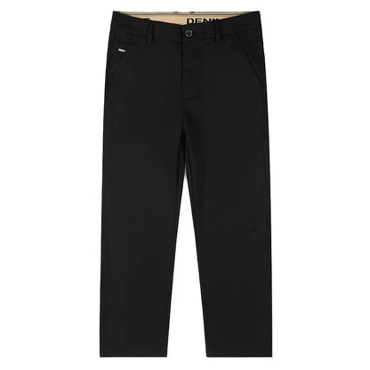 Men's Fashion Casual Straight Pants Baggy Classic Wide Leg Simple Trousers Loose Male Comfortable Soft Quality Pants