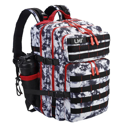 45L/35L/25L Tactical Backpack for Men and Women Waterproof Athlete Gym Outdoor Bag Travel Hiking Rucksack with Bottle Holder