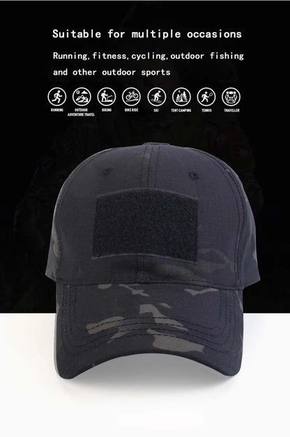 Outdoor camouflage hat Baseball hat Hunting hat Sports hat Bicycle hat Men Women Adult hat Duck tongue hat