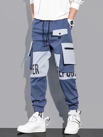 Men Versatile Casual Pants Male Summer Thin New Style Straight Leg Cargo Pants Classic Streetwear Quick Dry Ice Silk Pants