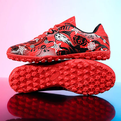 New Kids Soccer Shoes Men Original Football Shoes Indoor Professional Football Field Boots Society Cleats TF/AG Sneaker Non Slip