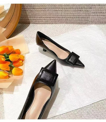 New style comfortable and versatile fairy-style suit light professional fashion with small skirt ladies high heels