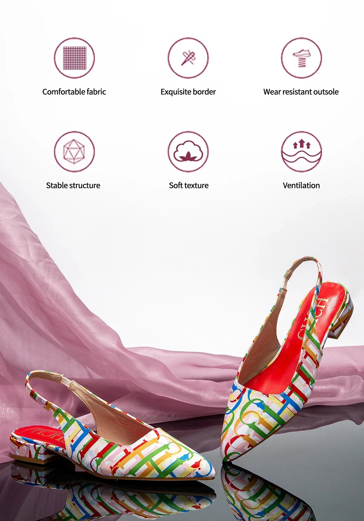 Open Toe Sexy Travel Party Sandals Light Luxury Design New Women's Flat Bottom Summer Low Heel Ankle Strap Sandals