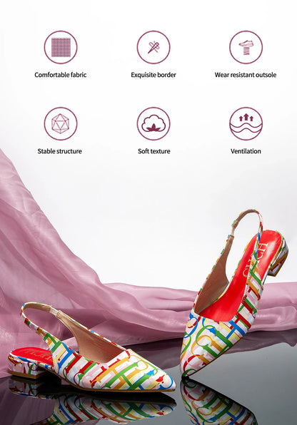Open Toe Sexy Travel Party Sandals Light Luxury Design New Women's Flat Bottom Summer Low Heel Ankle Strap Sandals