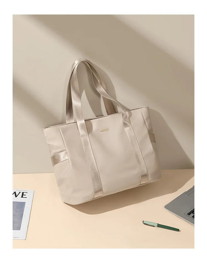Designer Luxury Women's Bag Shoulder Bags For Work 14 Inches Commuter Bag With Zipper Compartments Large Capacity Tote Bag