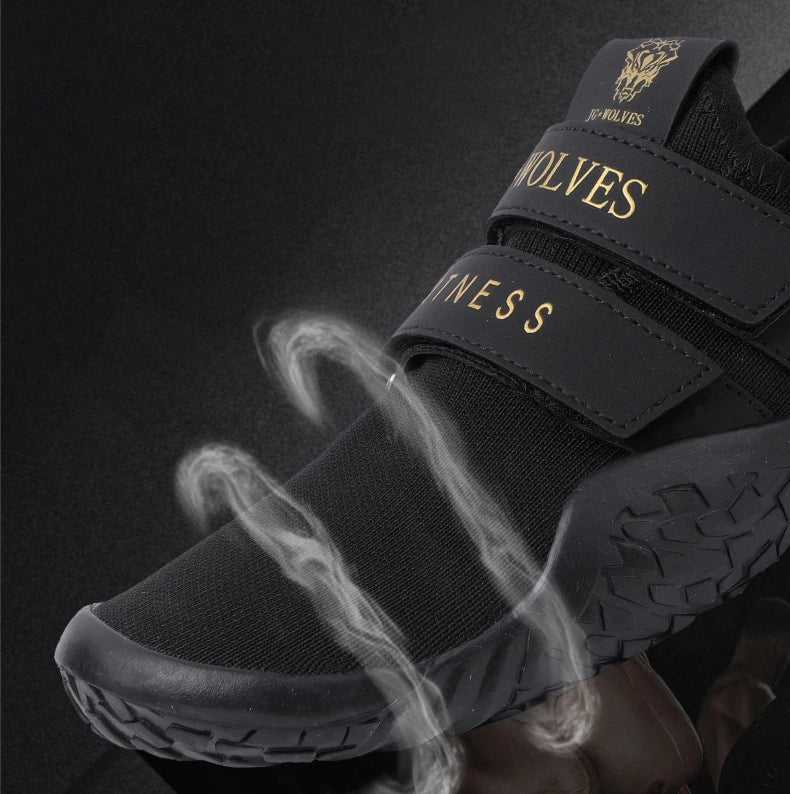 Deadlift Shoes Weight Lifting Shoes for Men Women Weightlifting Squat Shoes Fitness Cross-Trainer Barefoot Gym Training Sneakers