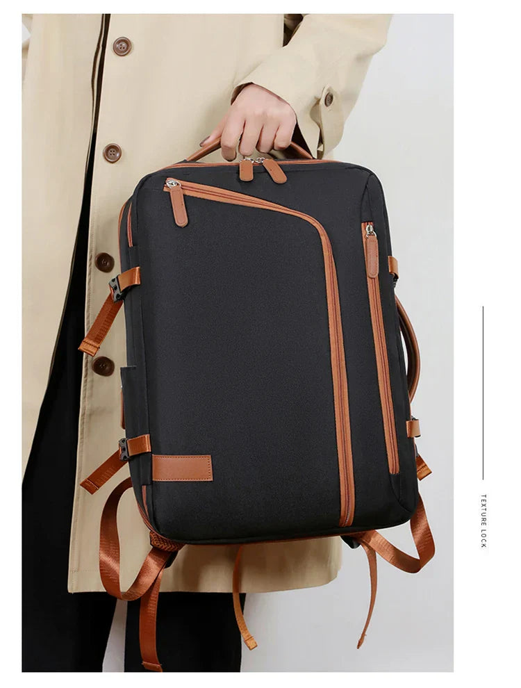 Backpack for Men and Women, New Style, Simple Business Computer Backpack, Outdoor Large-Capacity Travel Bag, Student School Bag for Boys