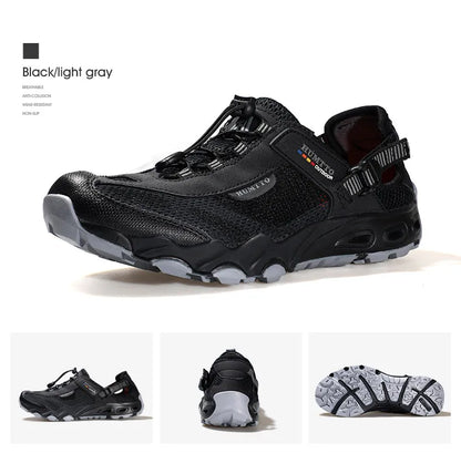 Summer Wading Hiking Shoes for Men Outdoor Man Sneakers Breathable Quick Drying Sports Trekking Beach Barefoot Mens Shoes