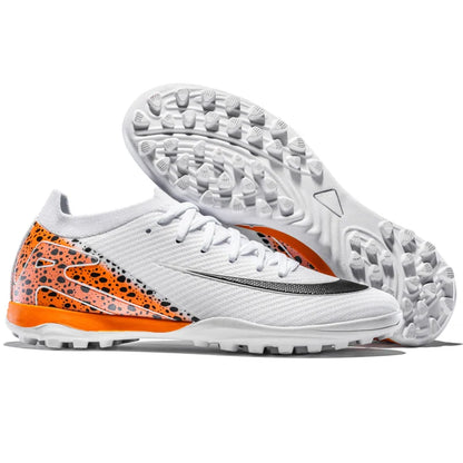 Soccer Cleats for Men Women AG/TF Breathable Cushioned Insole Anti-Slip Outdoor Sports Artificial Grass Football Boots