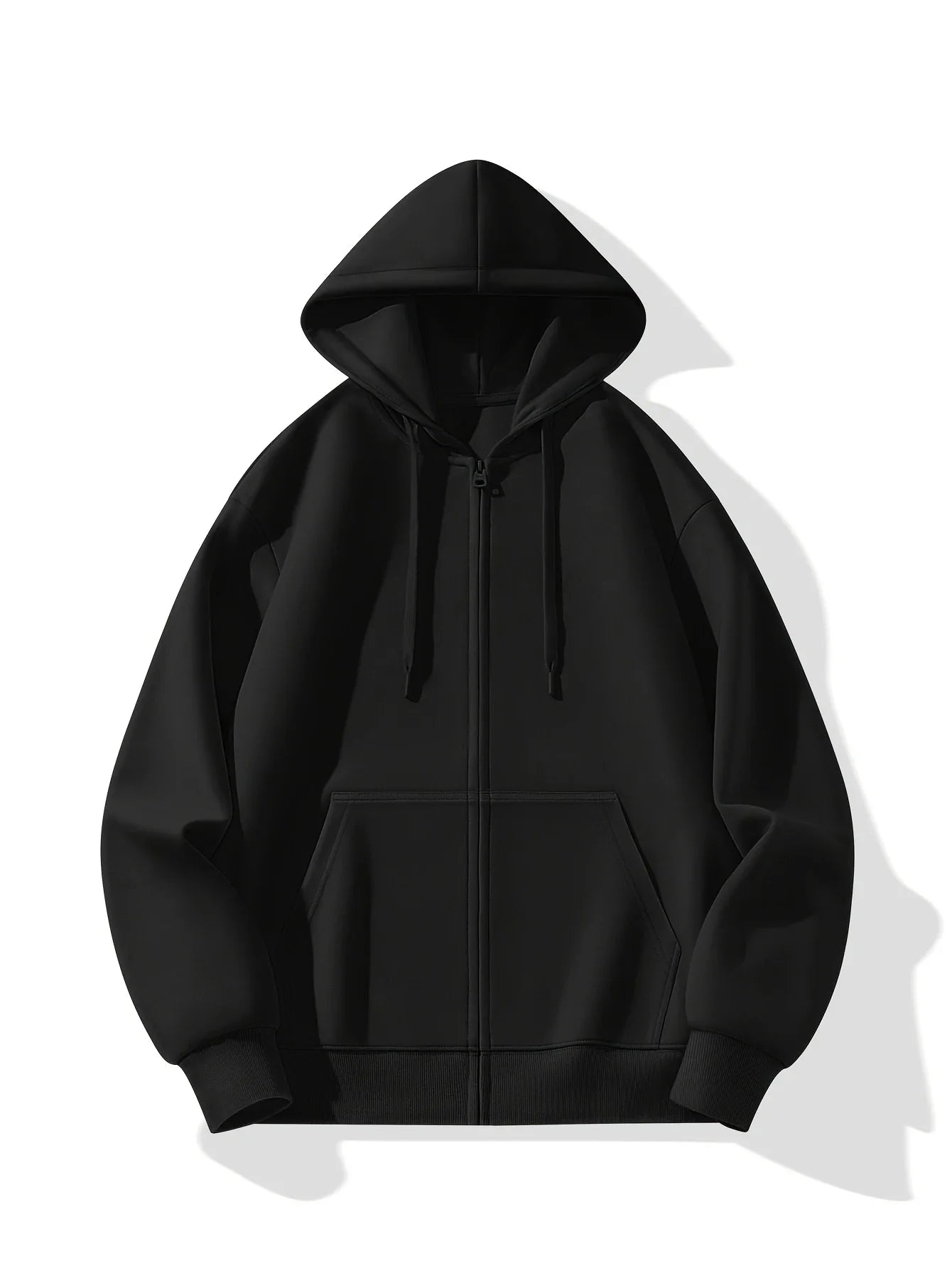 Zipper Hoodie 2025 Men's Anime Printed American Trend Y2K Casual Loose Sweater Top