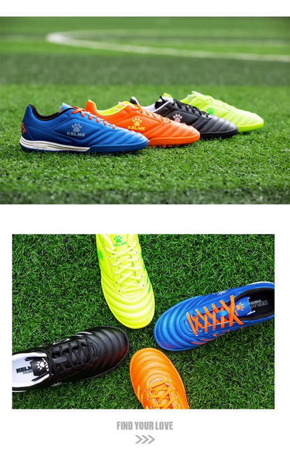 Tf Broken Nail Football Shoes Adult Youth Non-slip Football Shoes Artificial Grass Five-a-side Game Football Shoes Sports