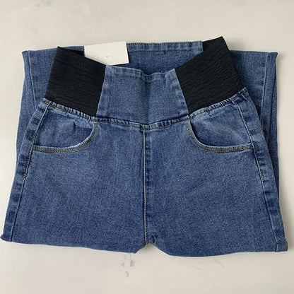 High Waist Pencil Jeans Women Classic Skinny Casual Denim Pants