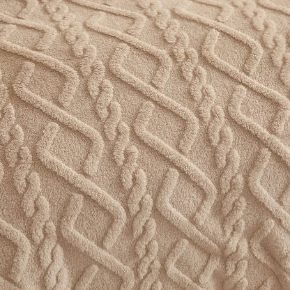 Fluffy Coral Velvet Blanket Flannel Plush Comfortable Thickened and Warm Soft Sofa Throw Blanket for Air-Conditioned Room Luxury