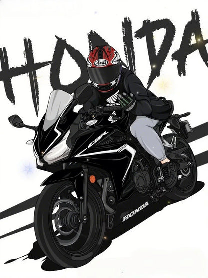 2025 Summer New Cycling Sweatpants Trendy Sweatpants Honda Men's and Women's Shorts Motorcycle Enthusiasts Five-point Shorts HRC