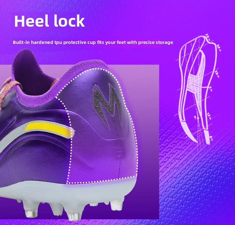 Next Top Football Shoes Men's Professional Match Football Boots Indoor Anti-slip Artificial Grass Futsal Mg Football Shoes