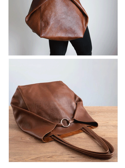 Retro 2 Set Bag Shoulder Bags High Capacity Tote Bags Metal Button Handbags Solid Color Multifunction Beach Bag For Ladies